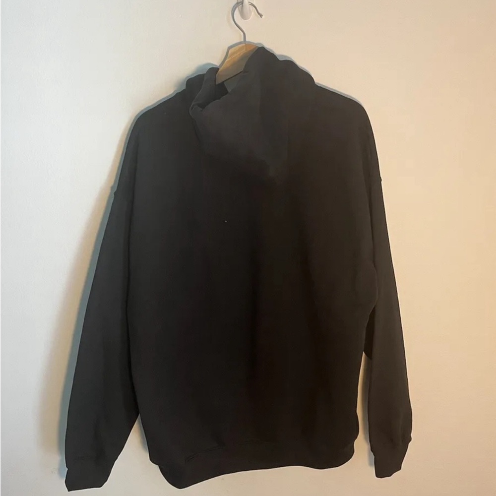 Vintage Black Daft Punk Logo Hoodie, EDM Band Tee, Y2K Discovery, Musician - Picture 2 of 2